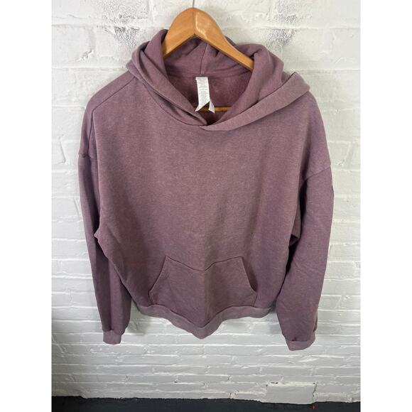 ALO Yoga Tops - Alo Yoga Women's Athletic Fit Pullover Hoodie Long Sleeve Stretch Size Medium